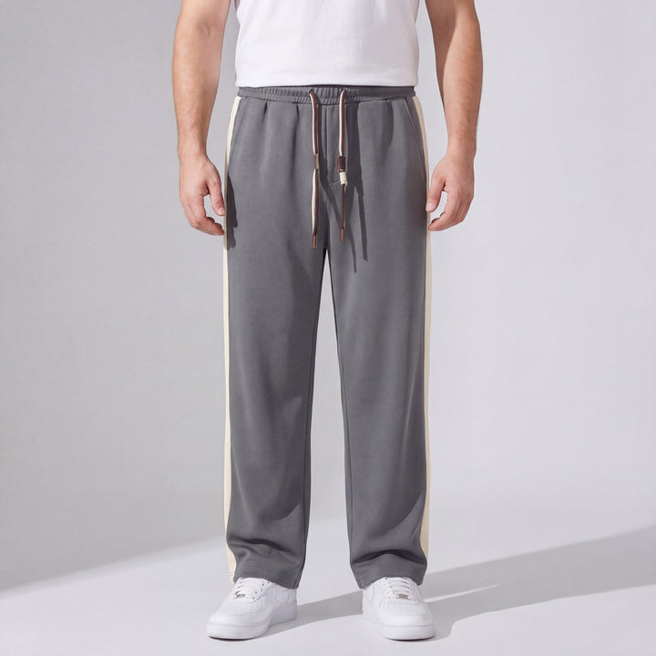 MEN'S COTTON STRAIGHT LEG PANTS