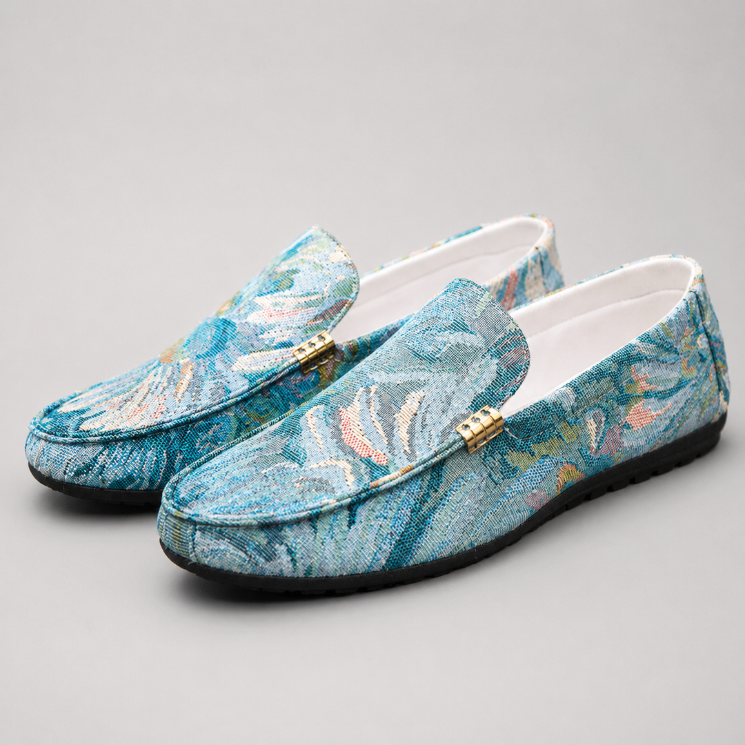 Mario | Patterned Loafers