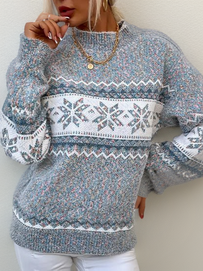 Norwegian Wool Sweater - Iceland Women's Winter Sweater
