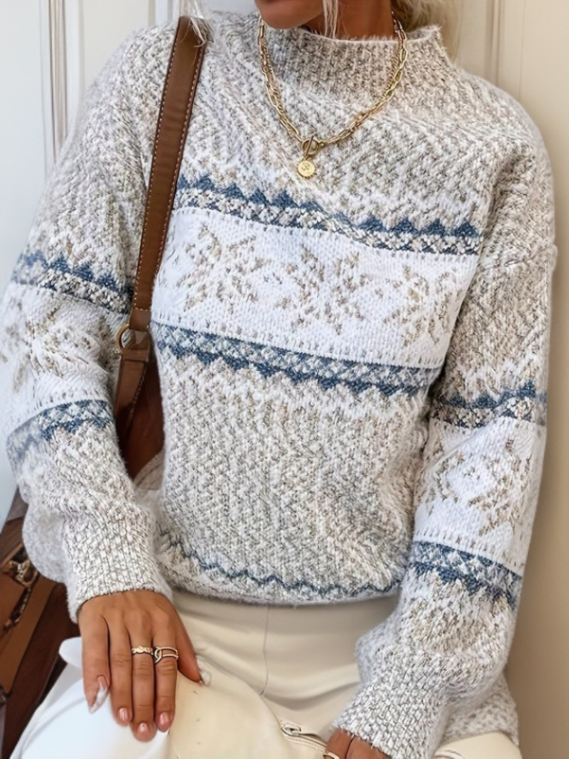 Norwegian Wool Sweater - Iceland Women's Winter Sweater