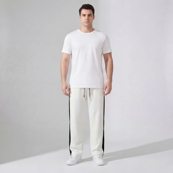 MEN'S COTTON STRAIGHT LEG PANTS
