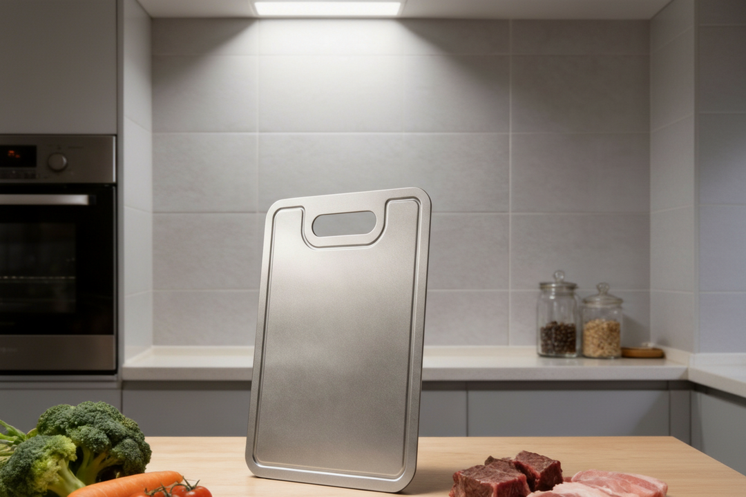 Frying Pan with Titanium Coating - Non-Stick Layer for Induction