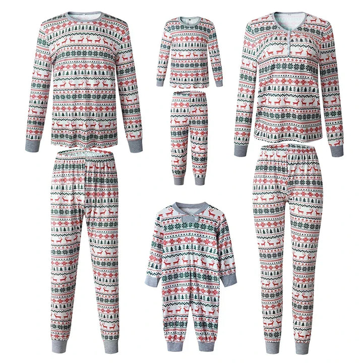 Mini Style For The Whole Family Christmas Pajamas, view 5 - Elena Harper