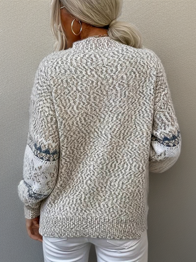 Norwegian Wool Sweater - Iceland Women's Winter Sweater