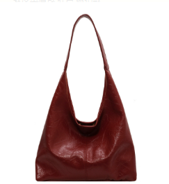 Yaya Distressed Leather Tote