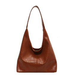 Yaya Distressed Leather Tote