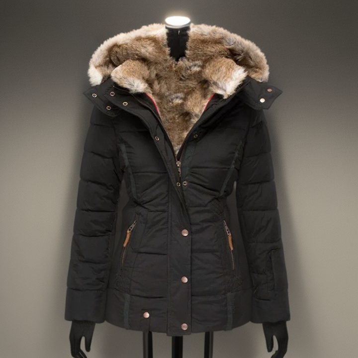 Comfortable Women's Winter Coat Elodie, view 3 - Elena Harper