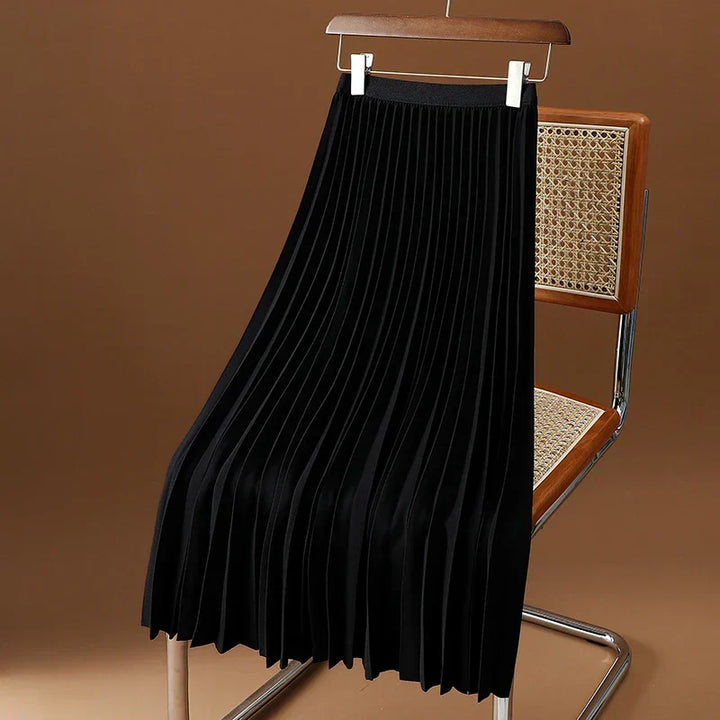 Pleated A-Line Skirt Aurelia, view 2 - Elena Harper