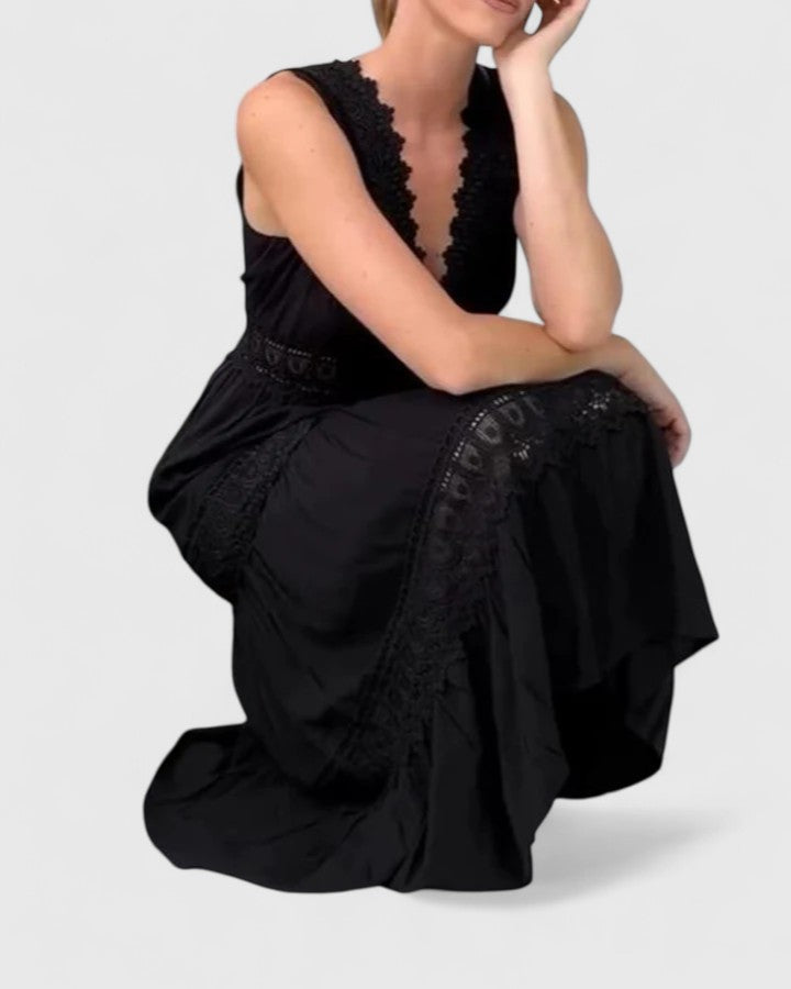Alena™  |  Elegant Midi Dress