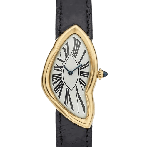 Emma & Rose Manhattan Chantelle™ watch with Swiss soft luxurious fabric strap, close-up view showing elegant design details.