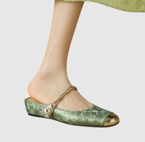 Women's Orthopaedic Low-Heeled Shoes with Mary Jane Strap for All-Day Comfort