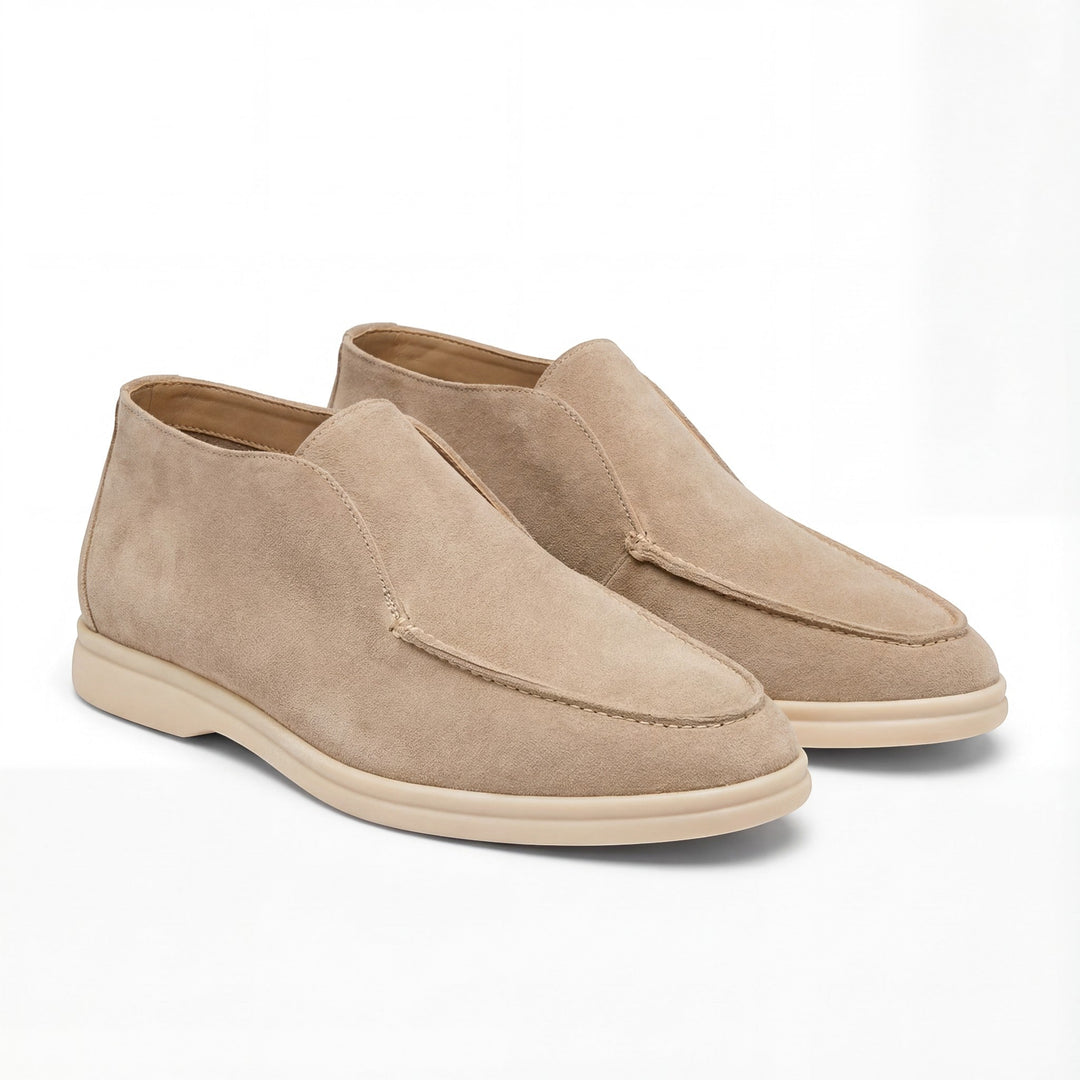 HIGH SUEDE LOAFERS FOR MEN
