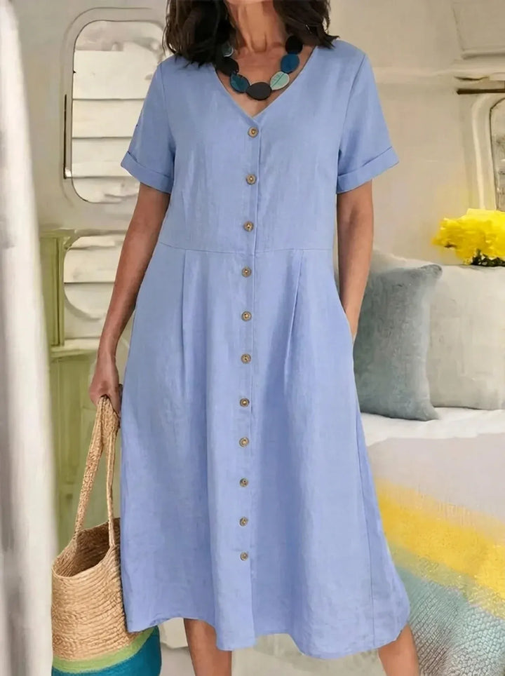 Briar - Effortless Button Dress