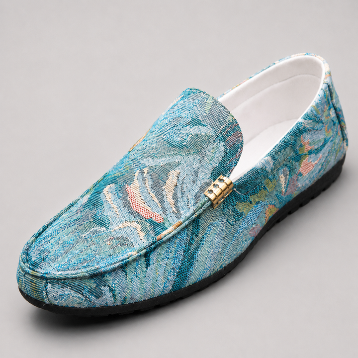 Mario | Patterned Loafers