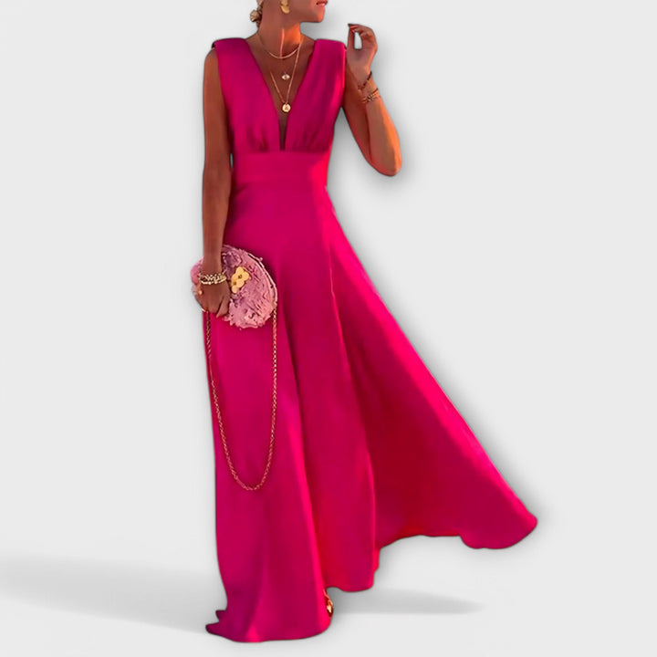 Elegant Sleeveless Dress for Women - Elena Harper