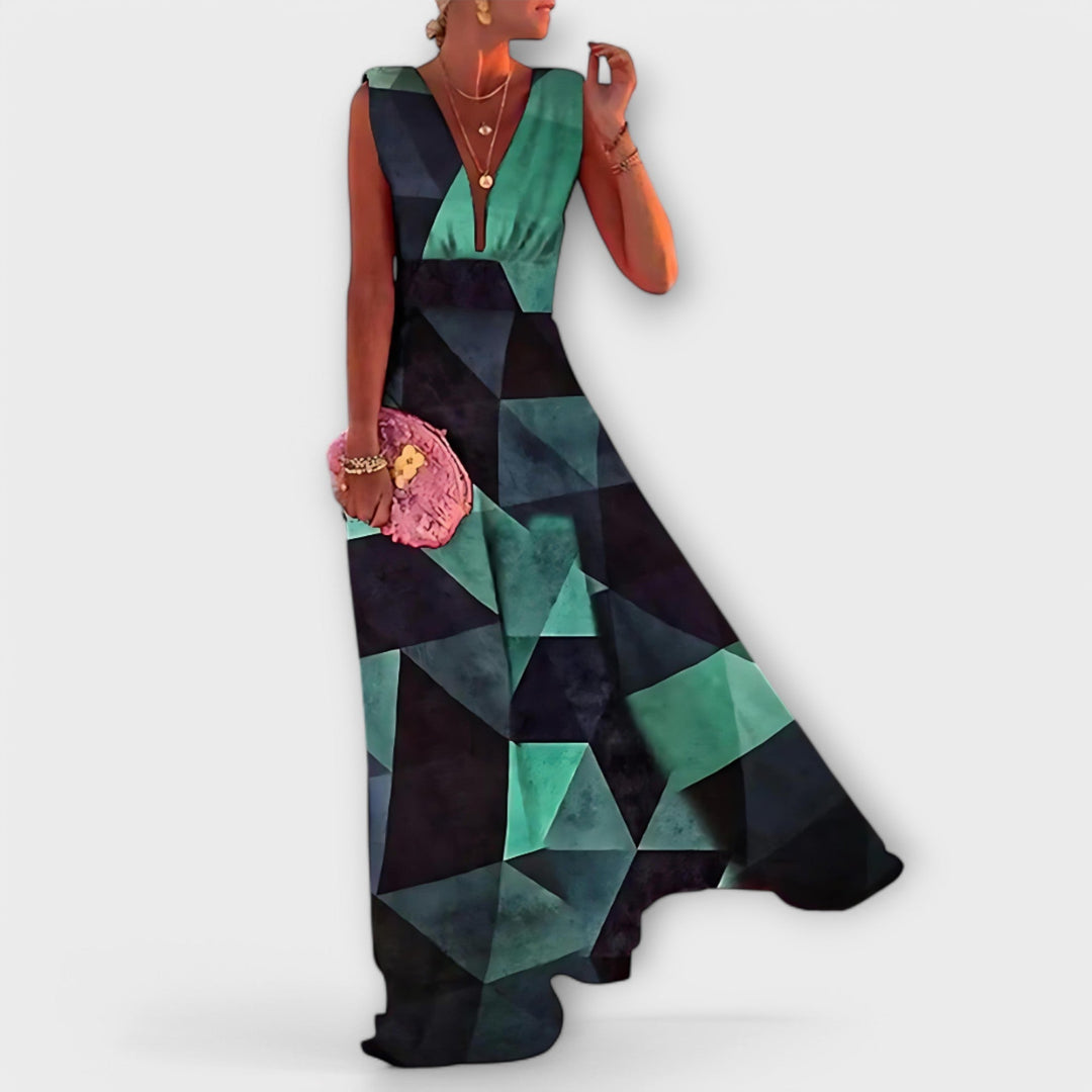 Elegant Sleeveless Dress for Women - Elena Harper