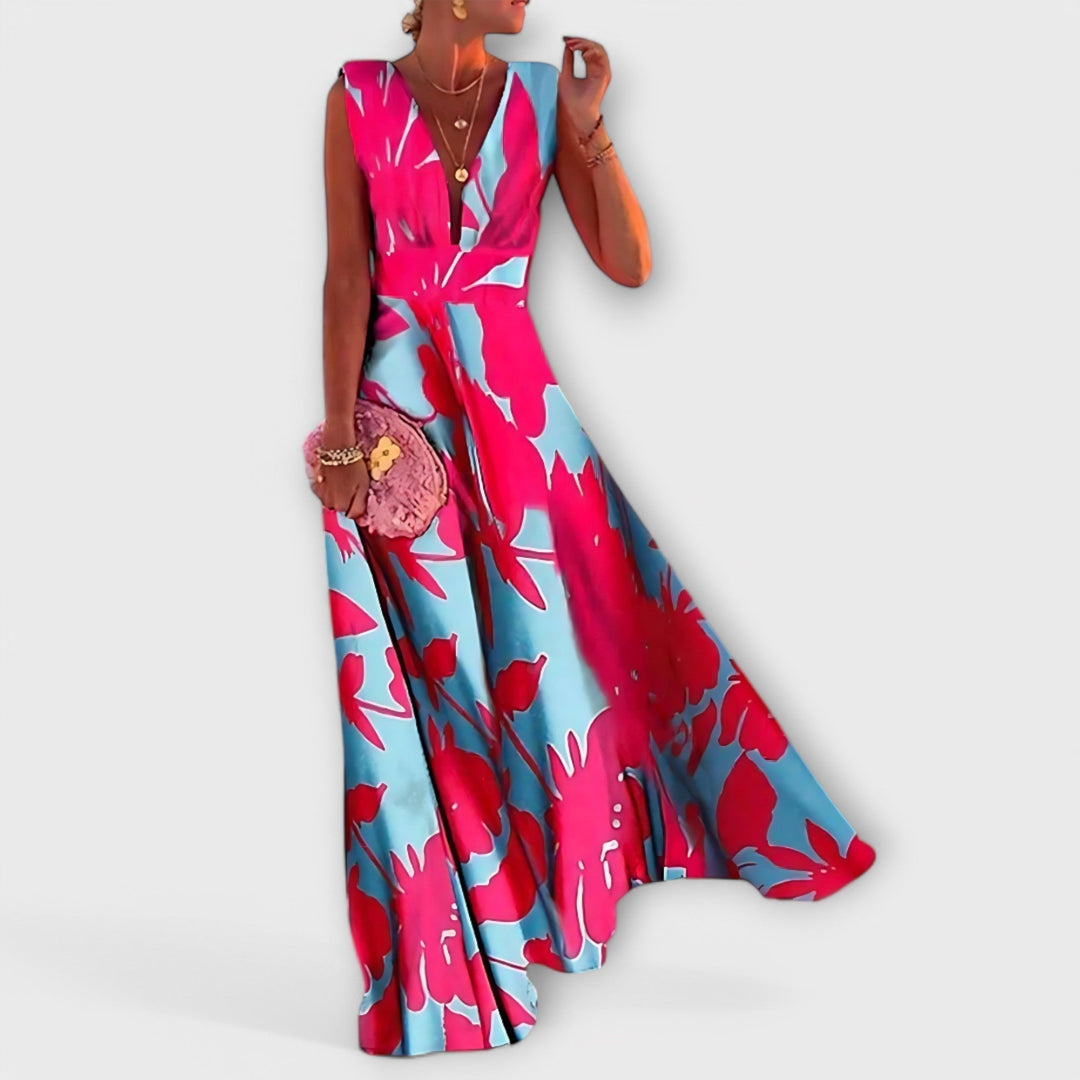 Elegant Sleeveless Dress for Women - Elena Harper