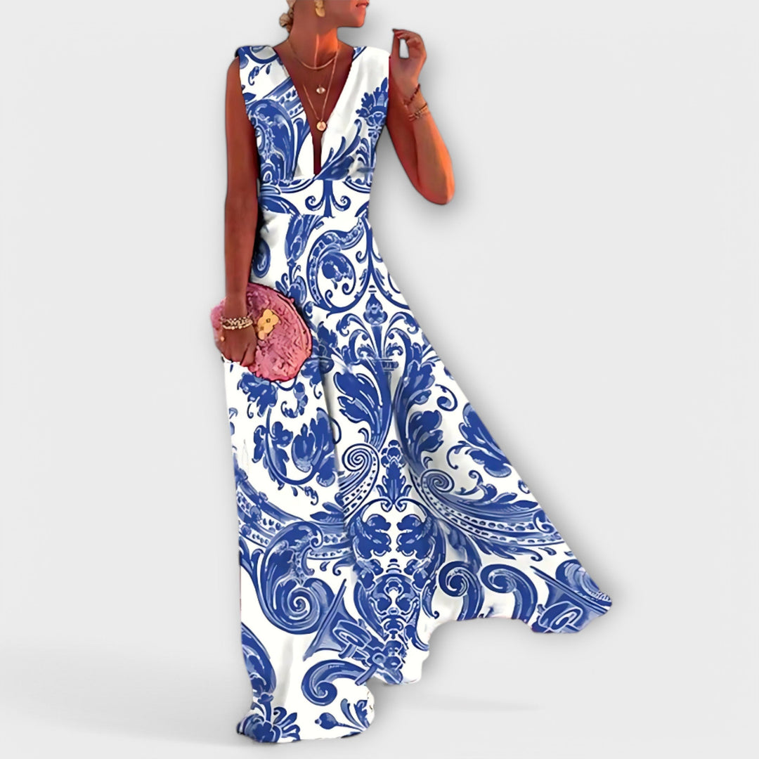 Elegant Sleeveless Dress for Women - Elena Harper