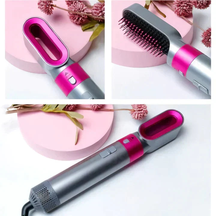 HaarglanzPro™ 5-in-1 Hair Styler for Flawless Shine