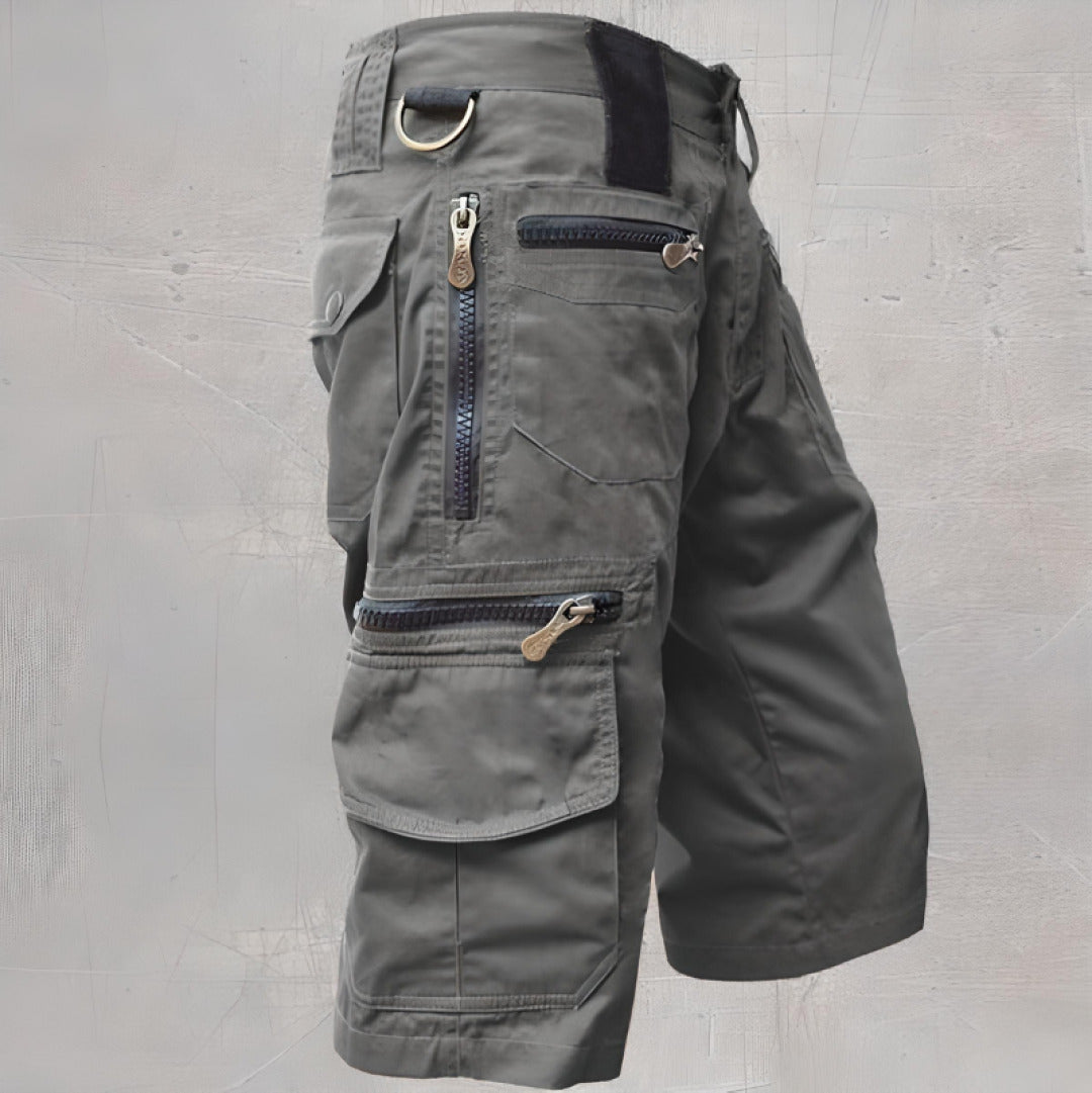 Clayton Men's Cargo Shorts, view 3 - Elena Harper