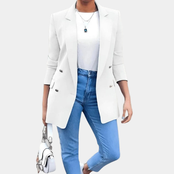 Blazer with Gold Buttons for Women