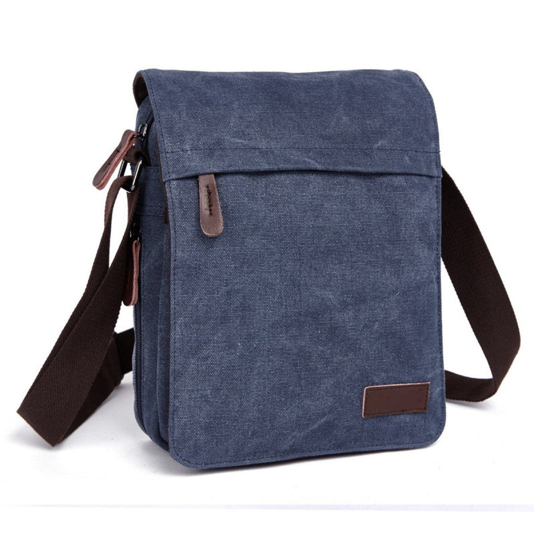 Urban style durable canvas messenger bag for men - Matthieu