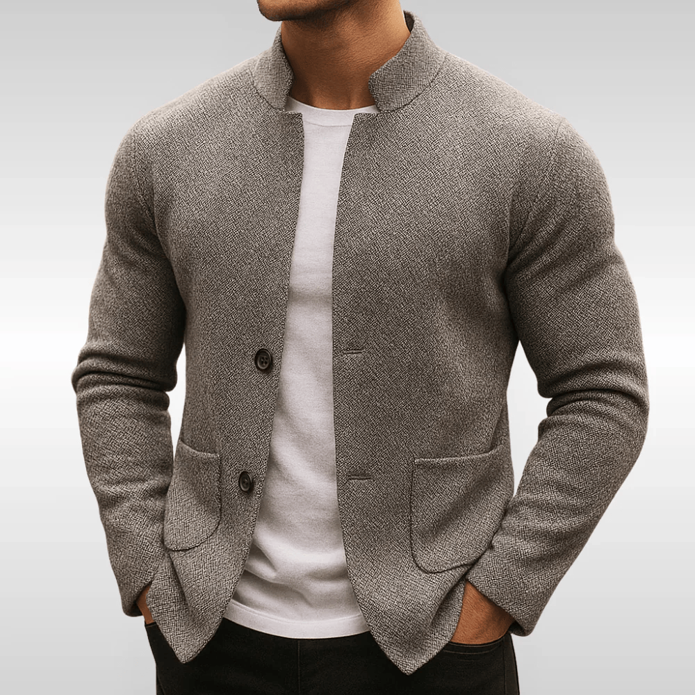 LAURENT MONACO | TEXTURED KNIT VEST FOR MEN