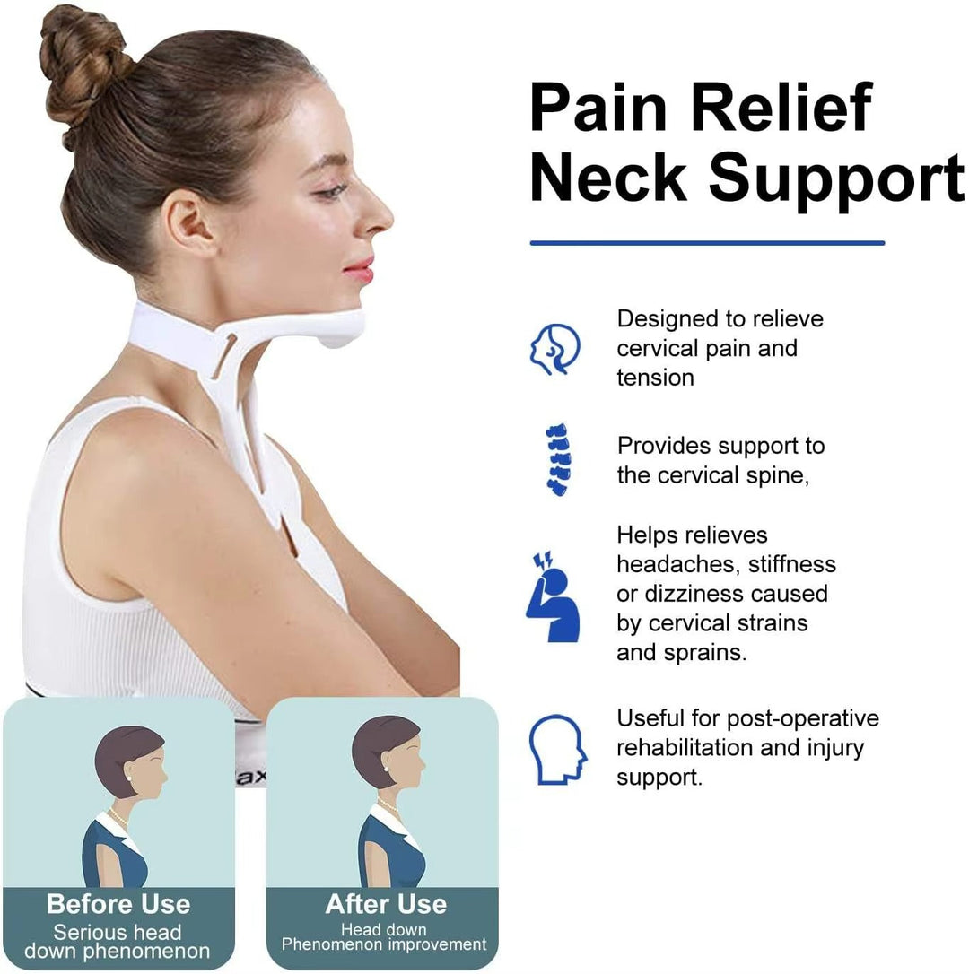 PostureAlign Cervical Collar Support for Neck Pain Relief