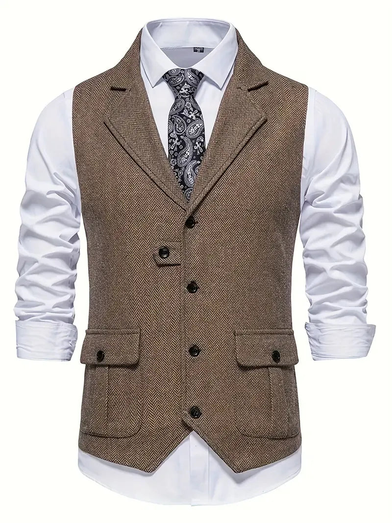 Herringbone Blazer for Men