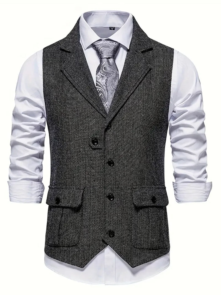 Herringbone Blazer for Men