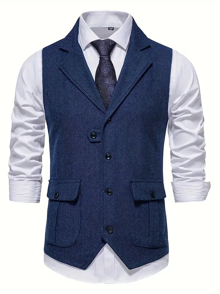 Herringbone Blazer for Men