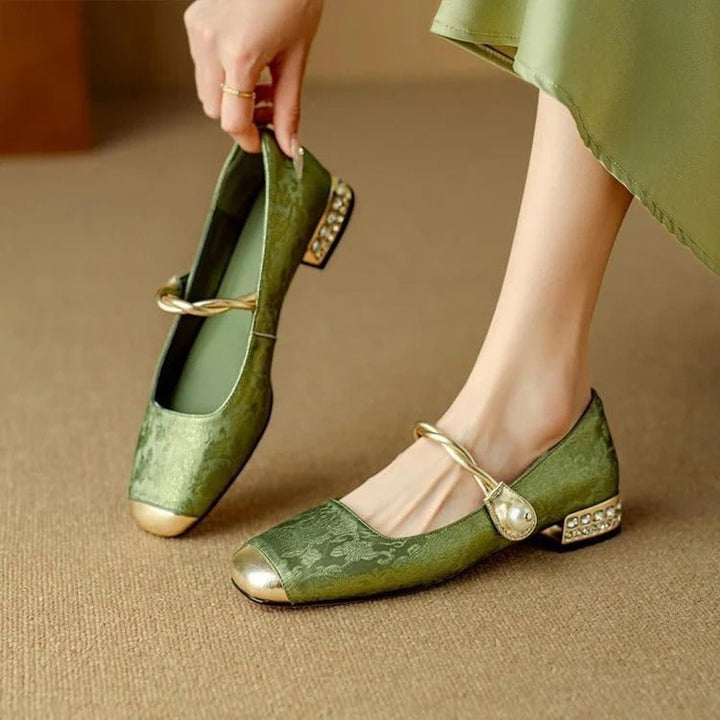Lucia - Orthopedic Shoes ⏐ Premium Edition Mary Jane Low Heel