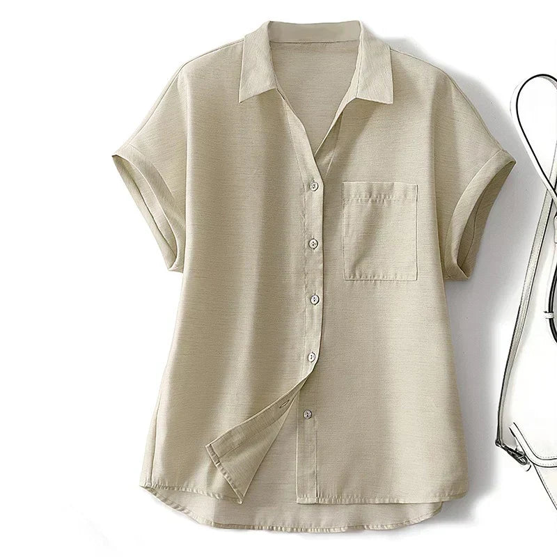 Adira Linen Shirt - Elena Harper