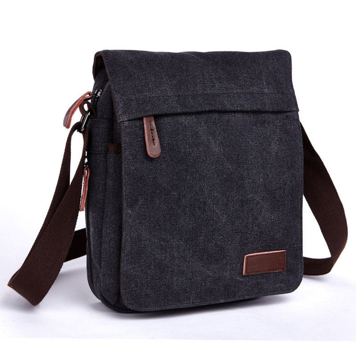 Urban style durable canvas messenger bag for men - Matthieu