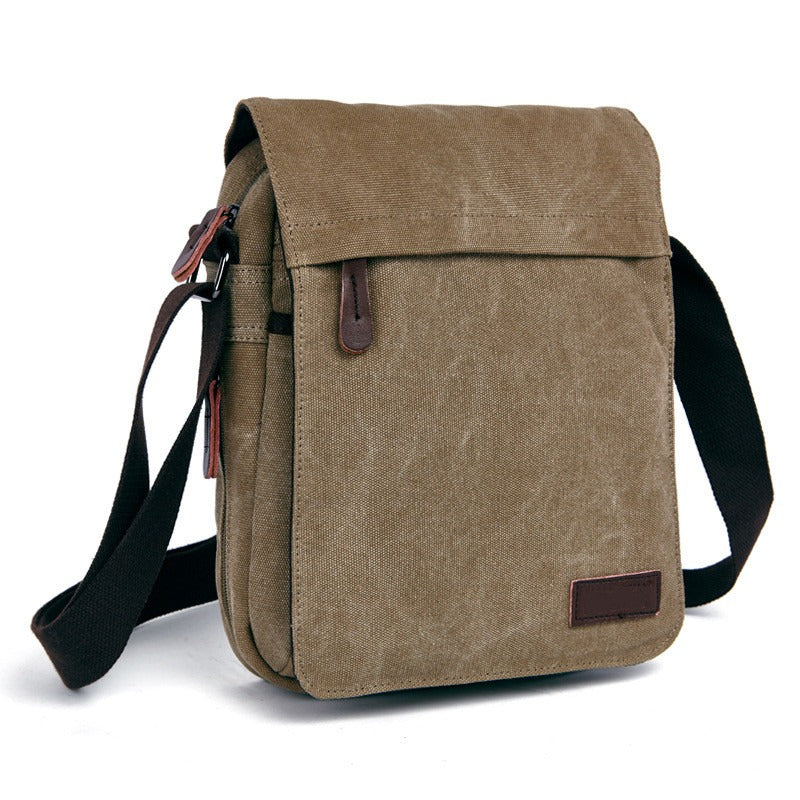 Urban style durable canvas messenger bag for men - Matthieu