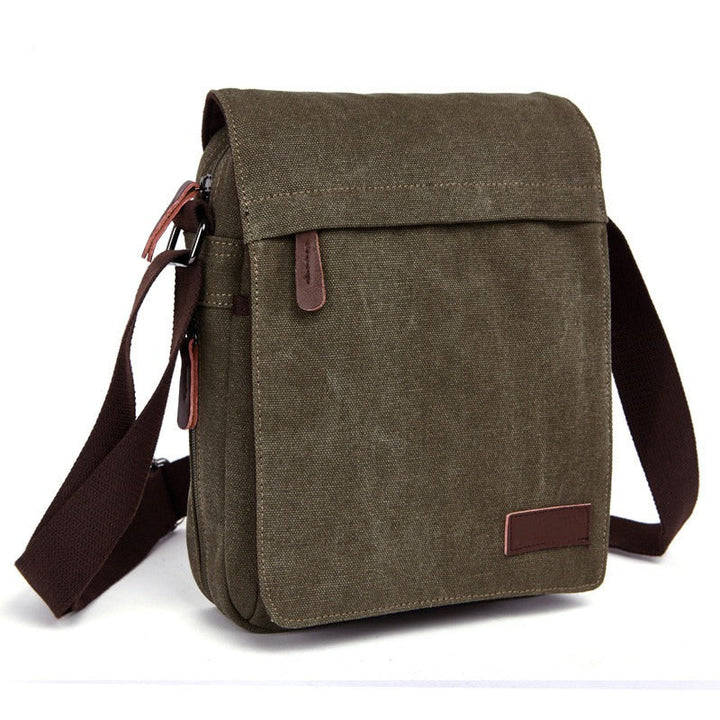 Urban style durable canvas messenger bag for men - Matthieu