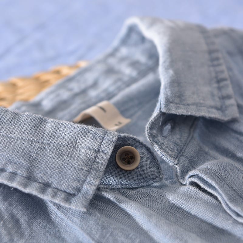 André Ferran Havana 100% Linen Shirt