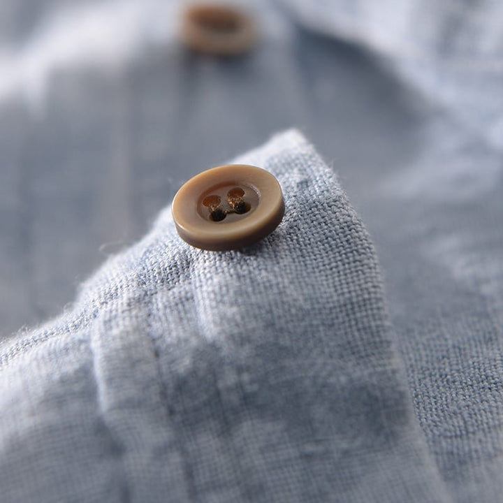 André Ferran Havana 100% Linen Shirt