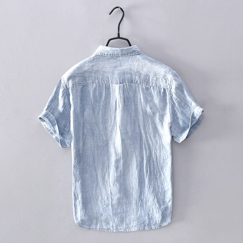 André Ferran Havana 100% Linen Shirt