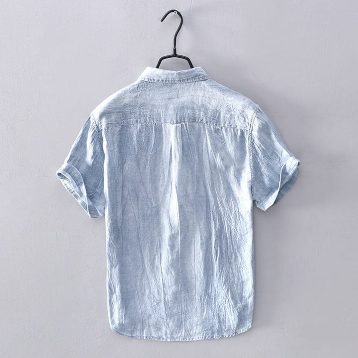 André Ferran Havana 100% Linen Shirt