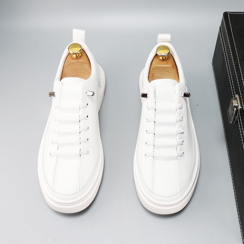 Casual men's sneakers with padded design and metallic laces - Aurélien