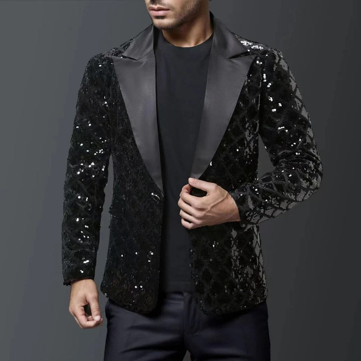 Festive Glitter Blazer for Men