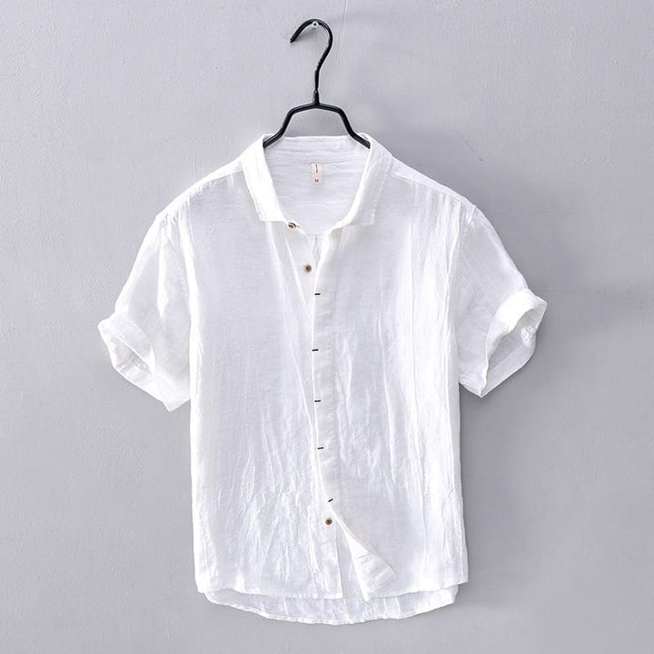 André Ferran Havana 100% Linen Shirt