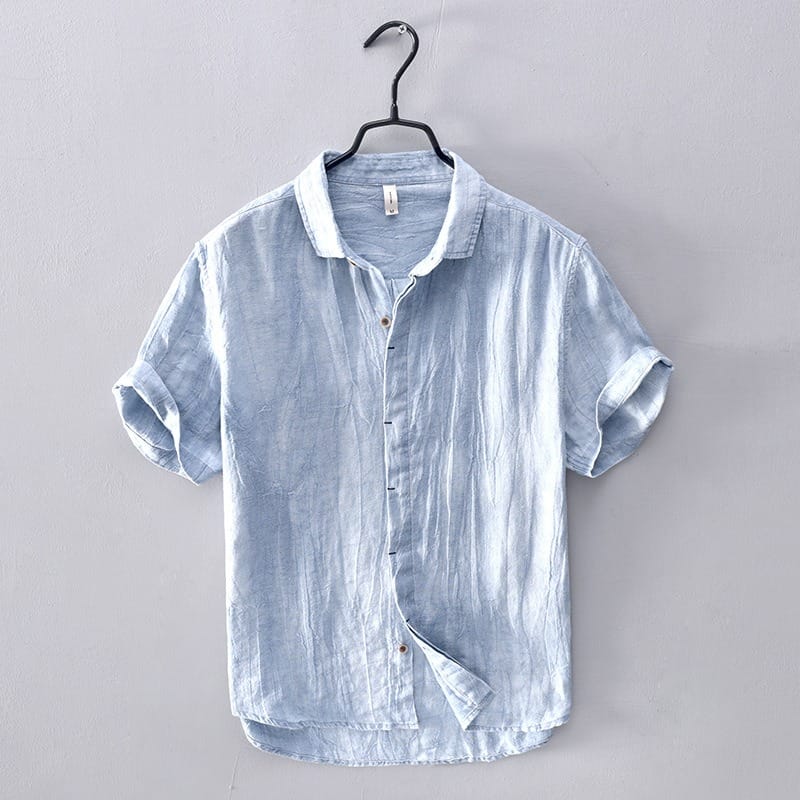 André Ferran Havana 100% Linen Shirt