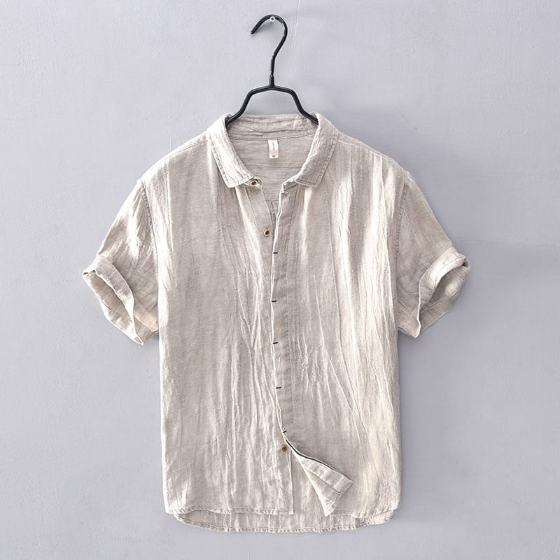 André Ferran Havana 100% Linen Shirt