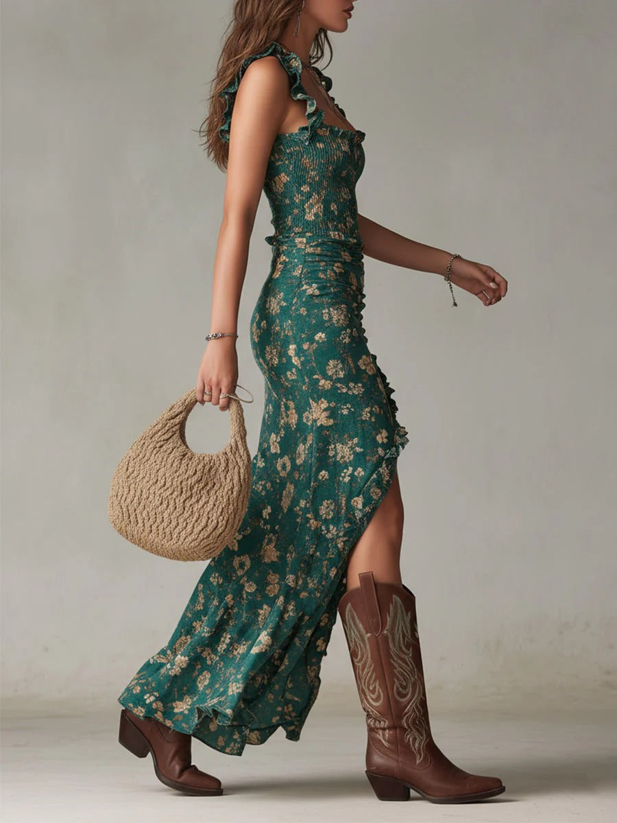 Retro™  |  Boho Maxi Dress