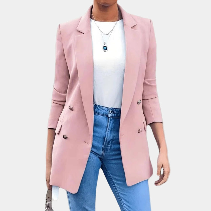 Blazer with Gold Buttons for Women