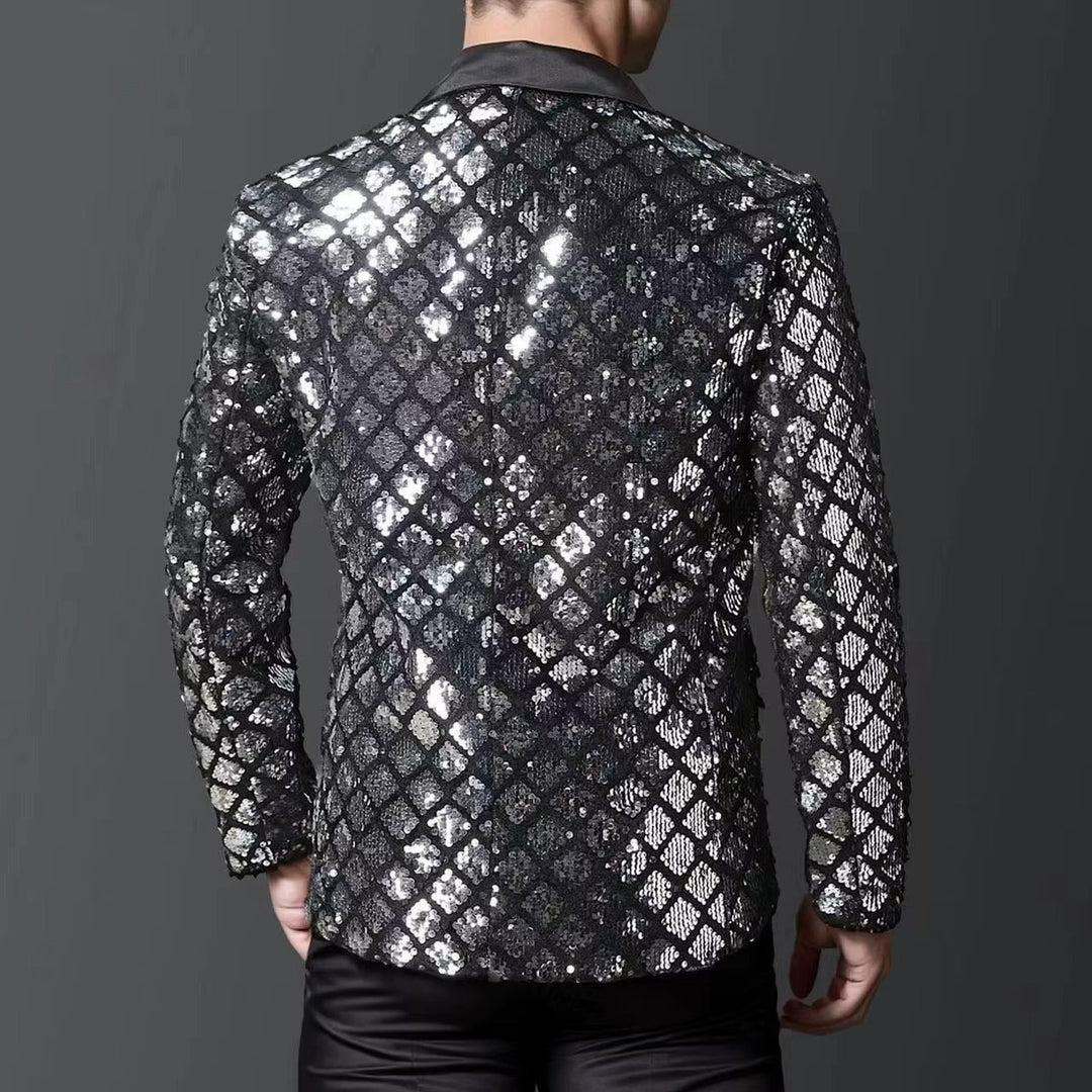 Festive Glitter Blazer for Men