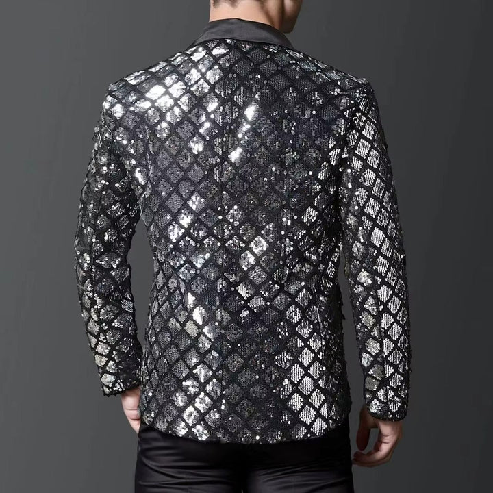 Festive Glitter Blazer for Men
