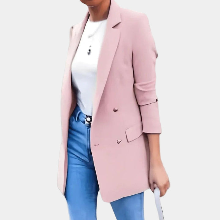 Blazer with Gold Buttons for Women